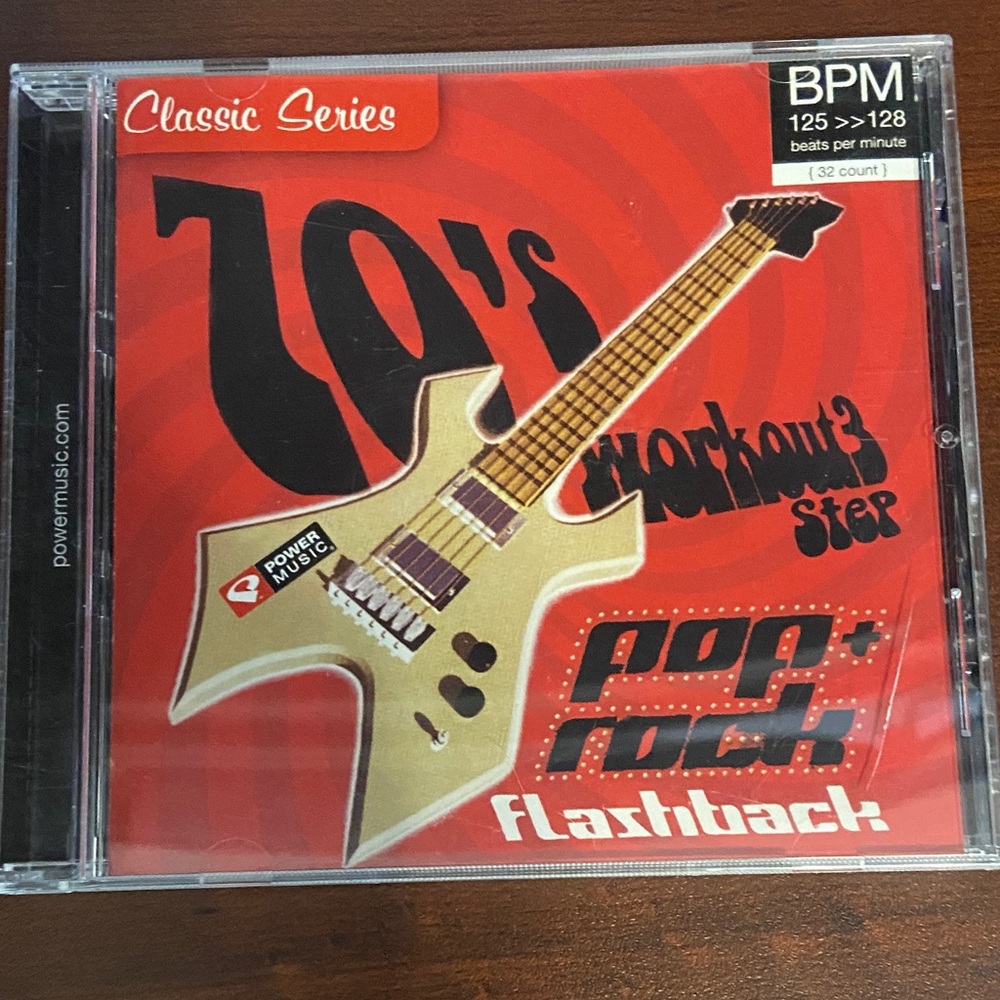 70's Workout Step CD - Red
